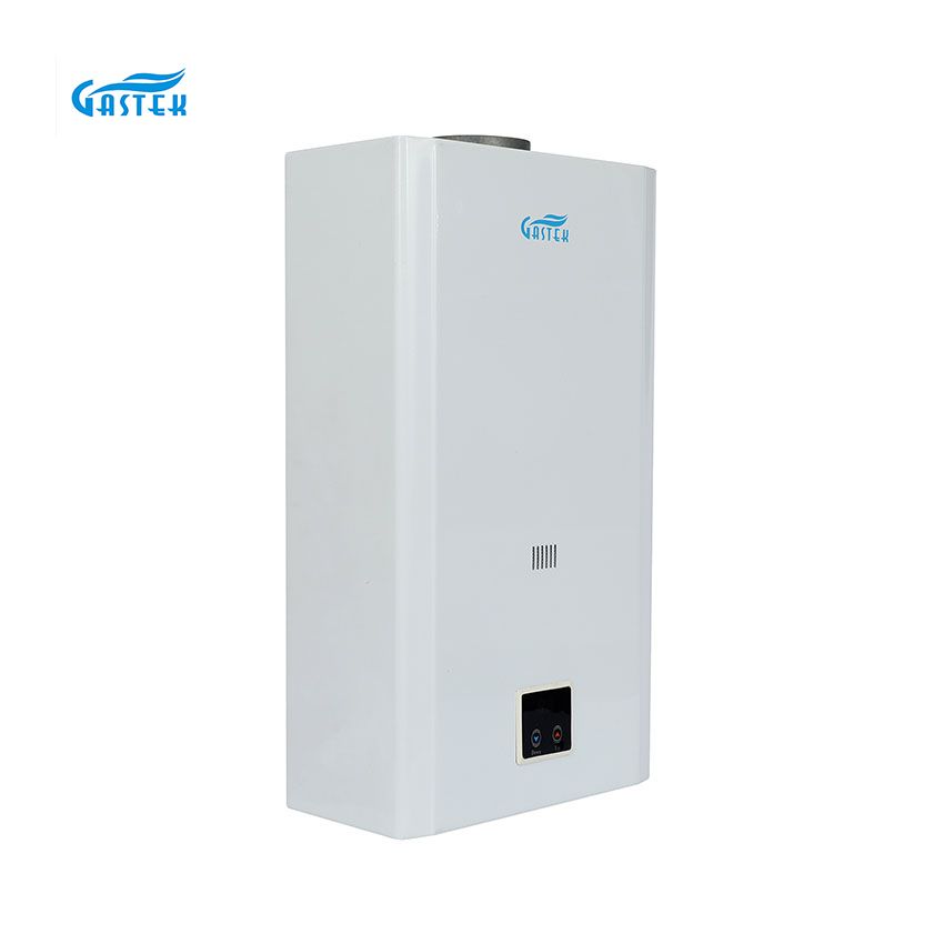 Constant Temperature 10L 12L 16L 18L Flue Type LCD Panel Wall Mounted Tankless Instant LPG Natural Gas Hot Water Heater for Shower