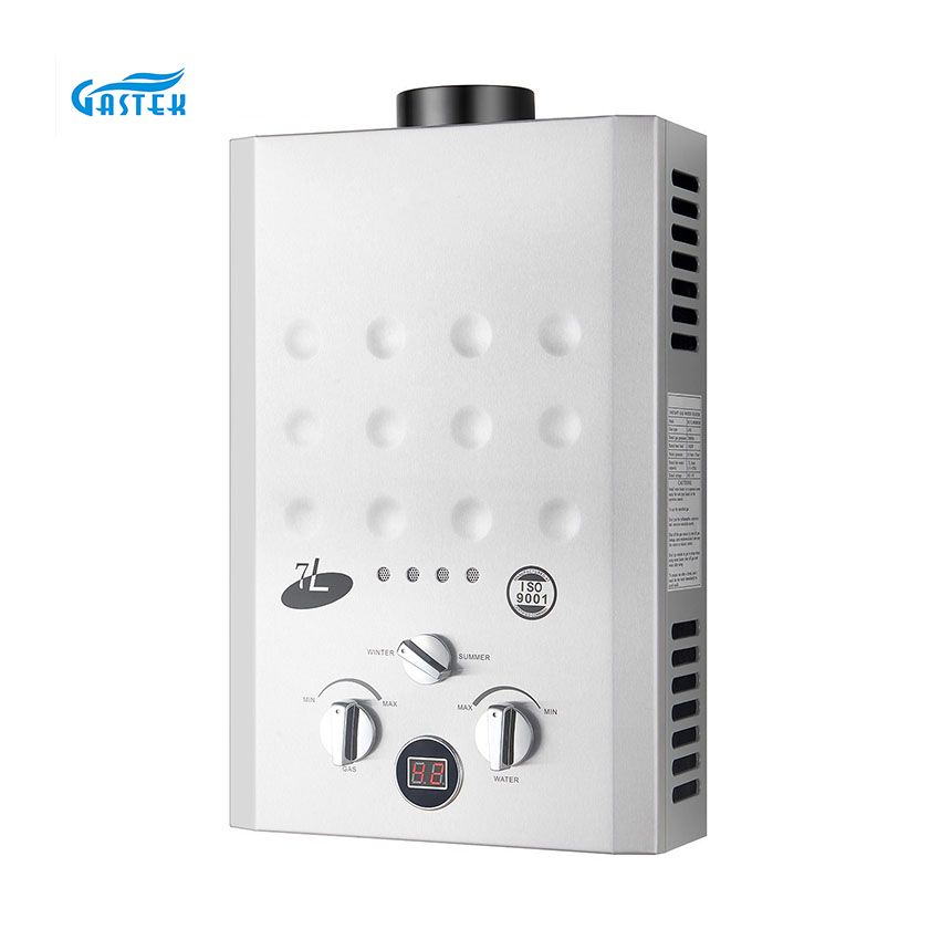 Flue Type Shower LPG Natural Instant Gas Heater ຕິດຕັ້ງໃນຫ້ອງນ້ໍາ